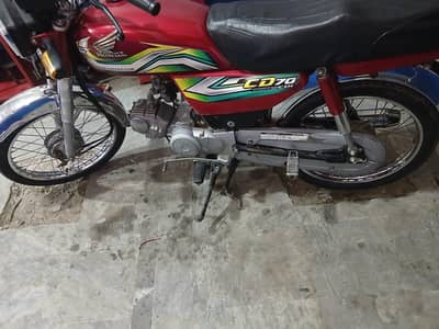 Honda CD 70 Total Genuine Model 2023 - Condition - Low Mileage