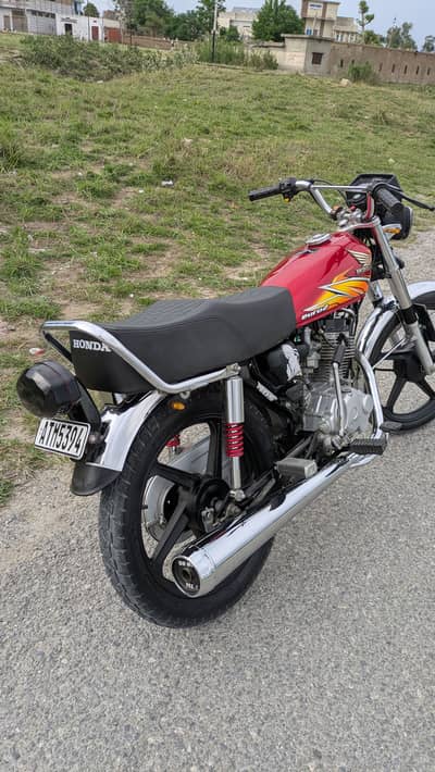 CG 125 for sell modified