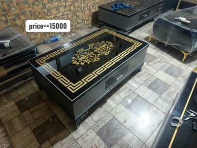 Nesting table/Wooden table/Center table/Sofa center table/glass top