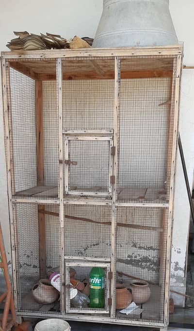 Two Parrot cage