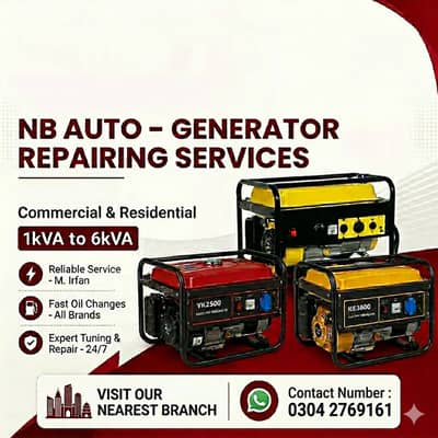 Generator Repair / generator Service / Generator Repair & Maintenance