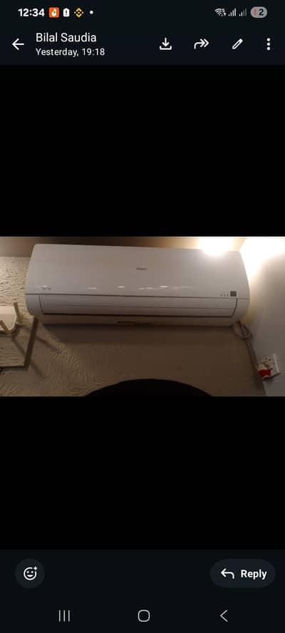 1.5ton Inverter  Ac haier available for sale