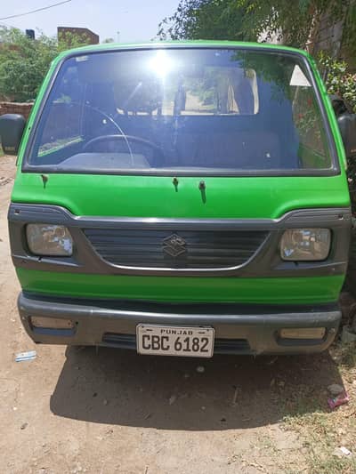 Suzuki Ravi pickup 2015 poly green