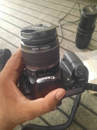 Canon 60D with New Bettry , battery charger , Two Lens