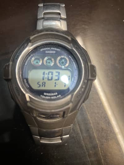 Vintage Casio G-Shock G-7301D Tough Solar - 100% Working