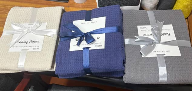 Waffle Blankets available for whole