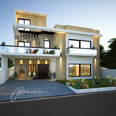 kanal corner used house excellent condition