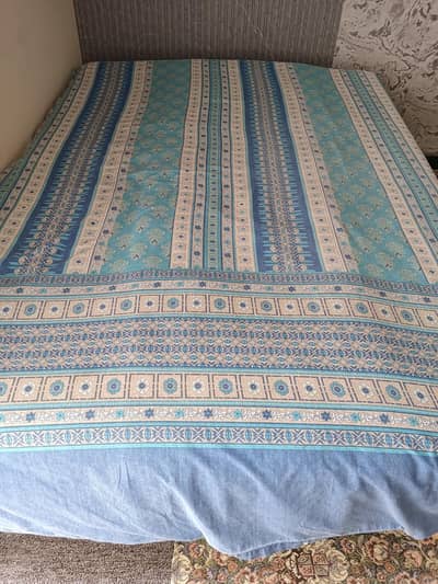 wooden bed purchased just 1 month ago