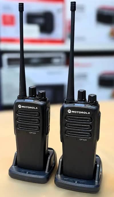 Motorola GP328 Professional Walkie Talkie Long Range Two-Way Radio