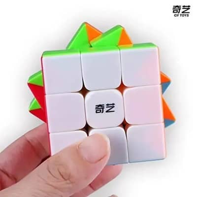 SpeedCube Warrior 3x3 Plastic Puzzle for Kids & Adults