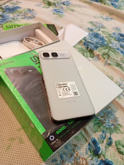 Infinix smart 10 plus All ok with box and charger 4/128. GB