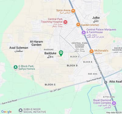 10marla plot Available for sale in Central Park F block on prime Location
