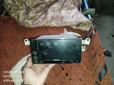 Yaris original audio player system