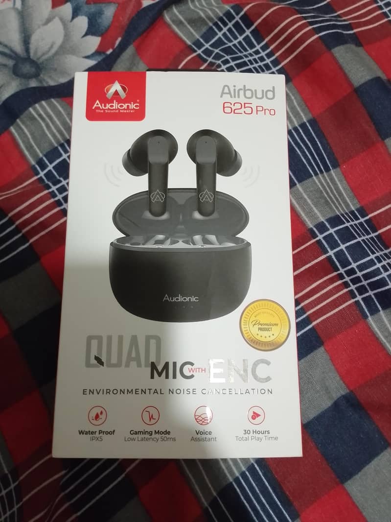 Audionic 625 pro earbuds 0