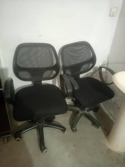 revolving chairs 2 piece perfect ok
