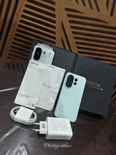 Vivo X200 fe 12gb512gb full box under warranty 10/10 only sale