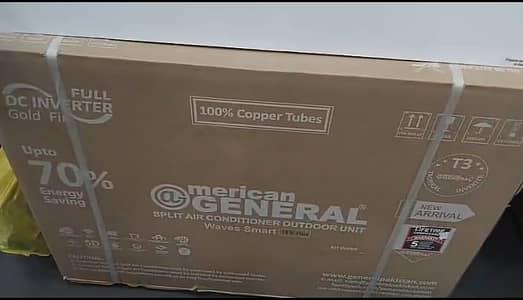 American general a. c 1.5 ton T3 full DC inverter