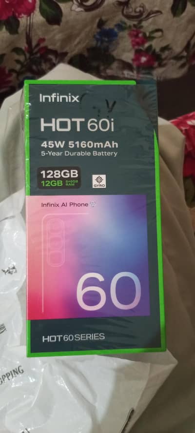 Infinix hot 60i 6+6 128GB