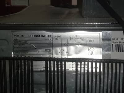 Haier Refreginator for sell