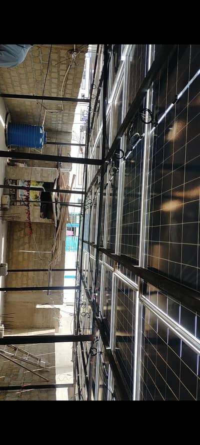 jinko Ka System he 2 Month Used 64 Plates Hen Or DC to AC system Bhi h