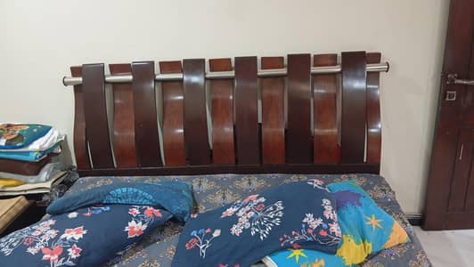 2 beds set full wood