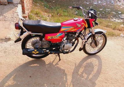 Honda CG 125 2018 Model for sale.   Honda CG 125 Good condition.