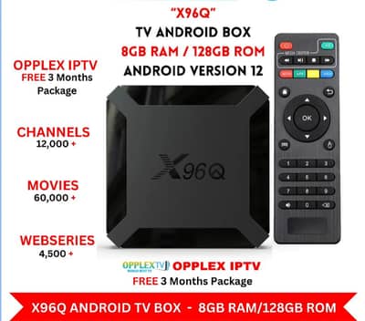 X96Q | 8GB-128GB | Android TV Box | 4K Resolution | Android TV Box