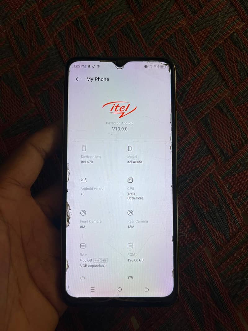 Itel A70 3