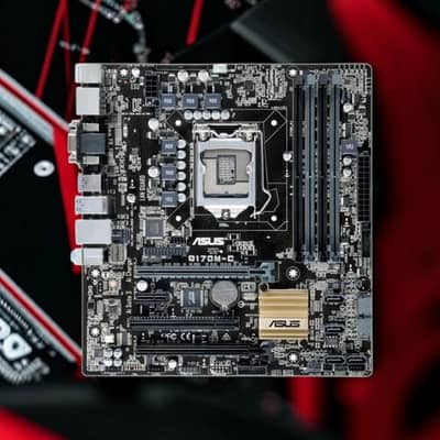 Q170 M-C Asus Motherboard 4x slot