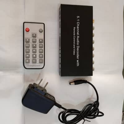 5.1 Audio Digital Sound Decoder Converter Optical SPDIF to 5.1 RCA