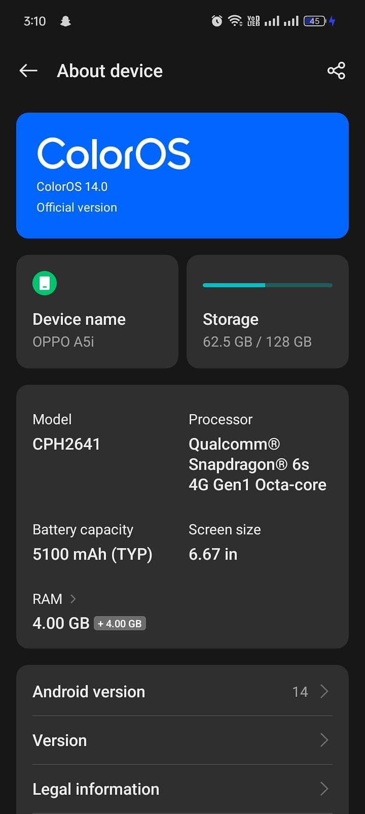 OPPO A5 2