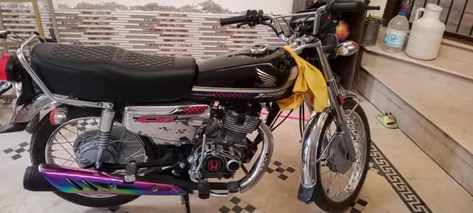 Honda cg 125 chrome edition 2026