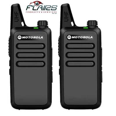 Motorola C1 Compact Walkie Talkie Long Range Rechargeable Two-Way Radi