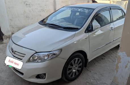 Toyota Corolla XLI 2010