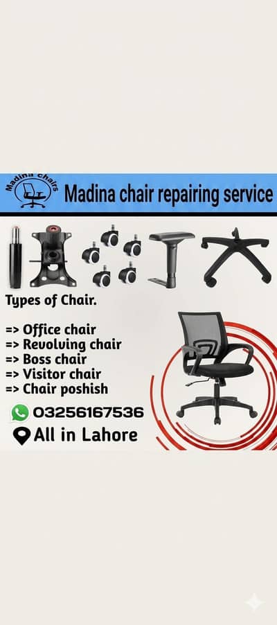 ​Madina Chairs - Professional Office Chair Repair At Your Doorstep
