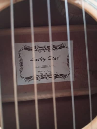 acoustic and electronic guitar