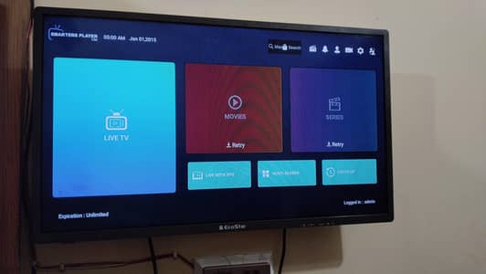 EcoStar 32 Inch Full HD LED TV (1080P) + X96Q Pro Android Box
