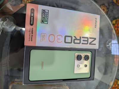 Infinix Zero 30 5g with box charger 12/256 - PTA 68w 144hz