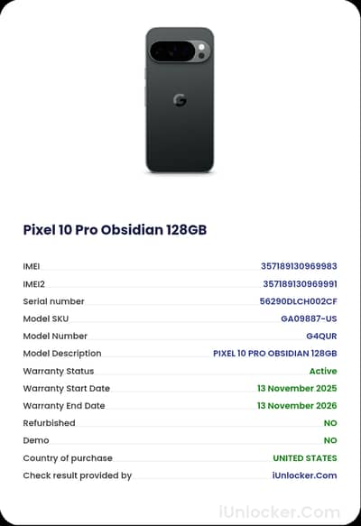 Google Pixel 10 Pro