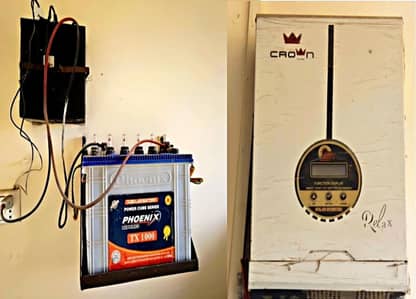 Desi Solar Inverter + Homage UPS + Phoenix Tubular Battery.