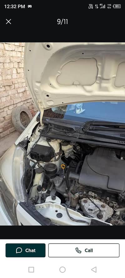 Toyota Vitz 2012 Engine