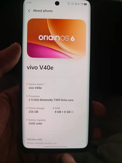 Vivo V40e