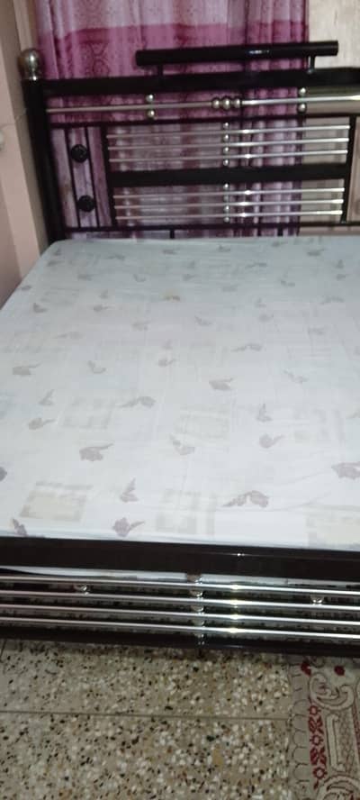 king size bed iron