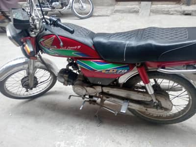Honda Cd 70 2018 10by7condition origina all documents clear