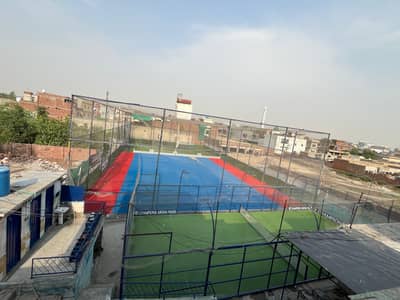 Semi commercial plot with running business