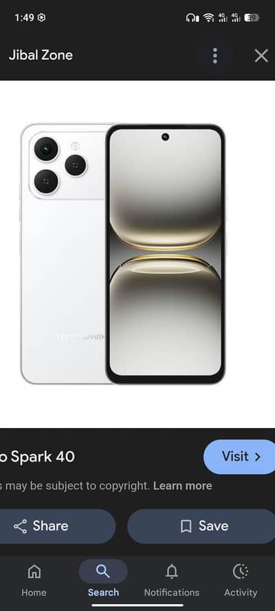 Tecno spark 40