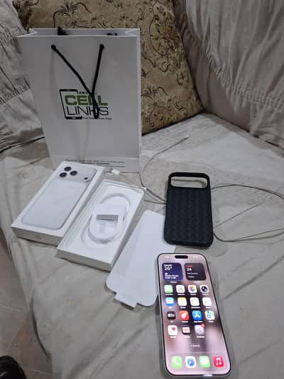 Apple iPhone 17 Pro Max Jv Brand New 90cc  Complete Box.