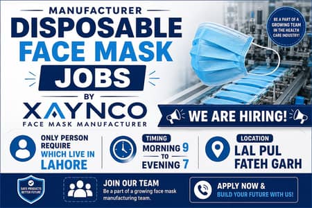Face Mask Manufacturing Jobs