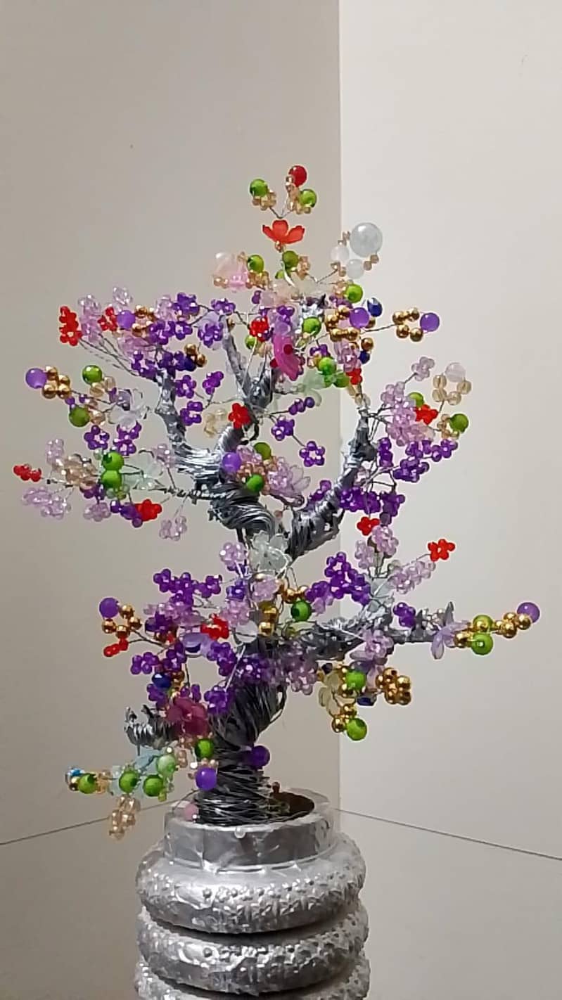 wire beads tree 1