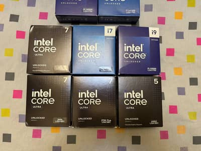 Intel & AMD Processors - 14900K - 14700K - 9950X - 9850x3D - 9800x3D